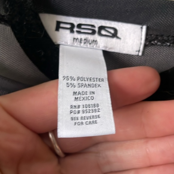 Vintage sheer mesh flower printed long sleeve cropped blouse by RSQ - Picture 3 of 5